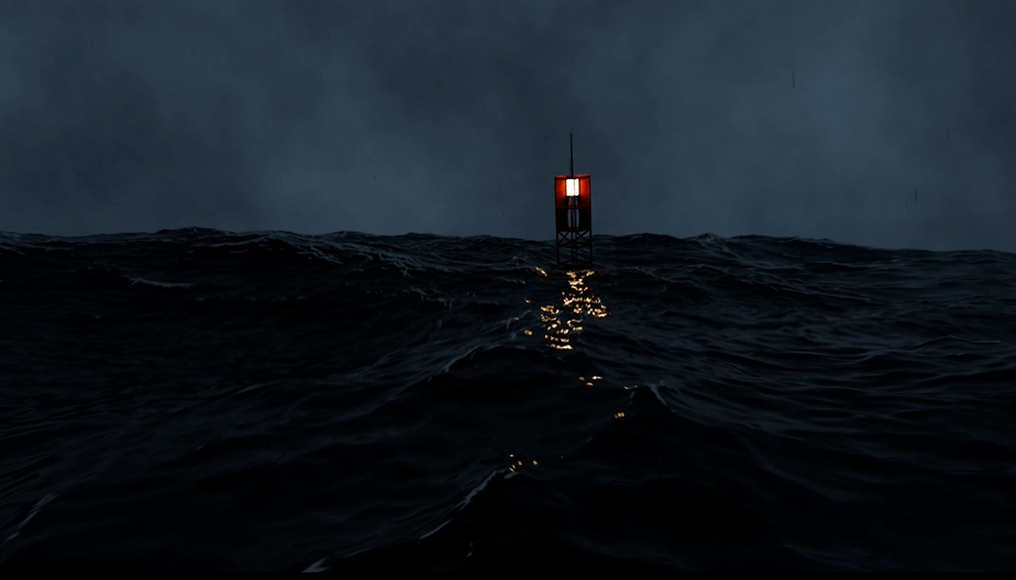 stormy ocean